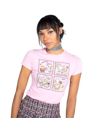 tokidoki x gudetama Gudetama Donuts Tee