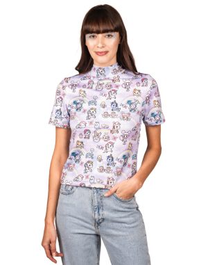 Heavenly Ribbed Collar Tee