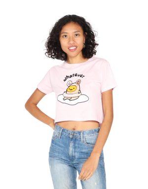 tokidoki x gudetama Whatever Sprinkles Crop Top