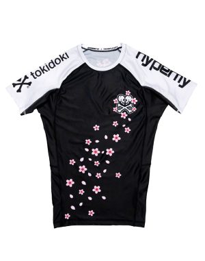 tokidoki x Hyperfly Skull Short Sleeve Rash Guard