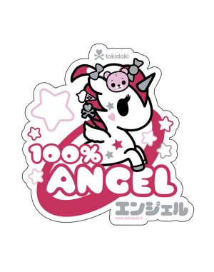 100% Angel Die Cut Sticker