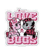 Love Bugs Die Cut Sticker