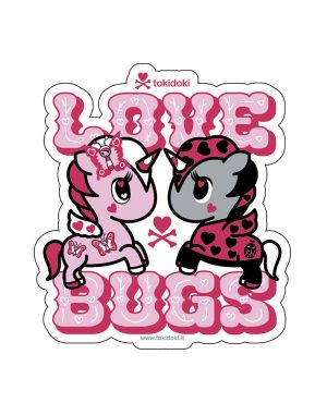 Love Bugs Die Cut Sticker