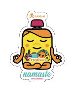 Tropical Kawaii Die Cut Sticker